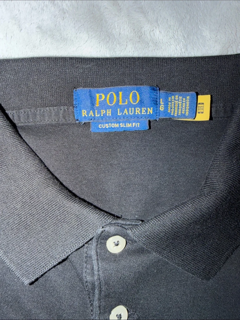 Polo Ralph Lauren Men’s Short Sleeve Polo Size Large Custom Slim Fit
